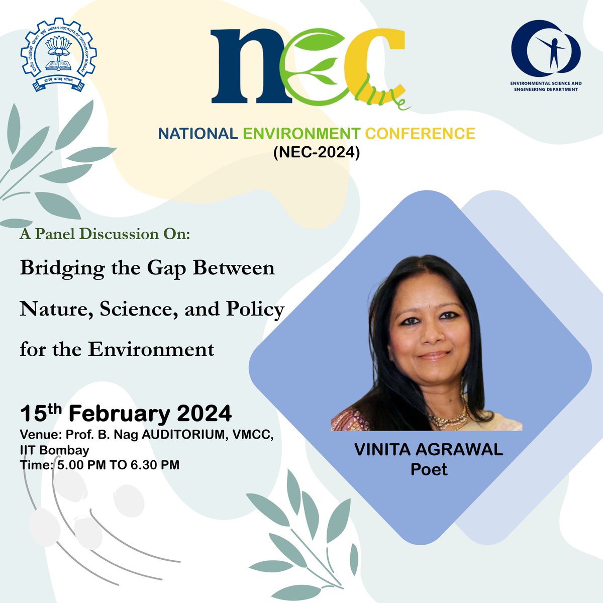 vinita65's tweet photo. This is at IIT Mumbai. Stoked about bringing literary perspectives on the environment to the table. #iitbombay #iit #environment #ecology #ecopoetics #ecopoeticsinaction https://t.co/HV2GCh5BJl