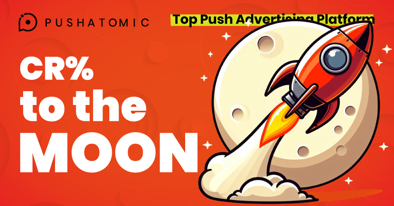 pushatomic's tweet photo. Push notifications are great for boosting your Conversion Rate. CPCs from $0.001. Try Pushatomic now https://t.co/RR5S0rGsPL https://t.co/FMlfmjqe1C