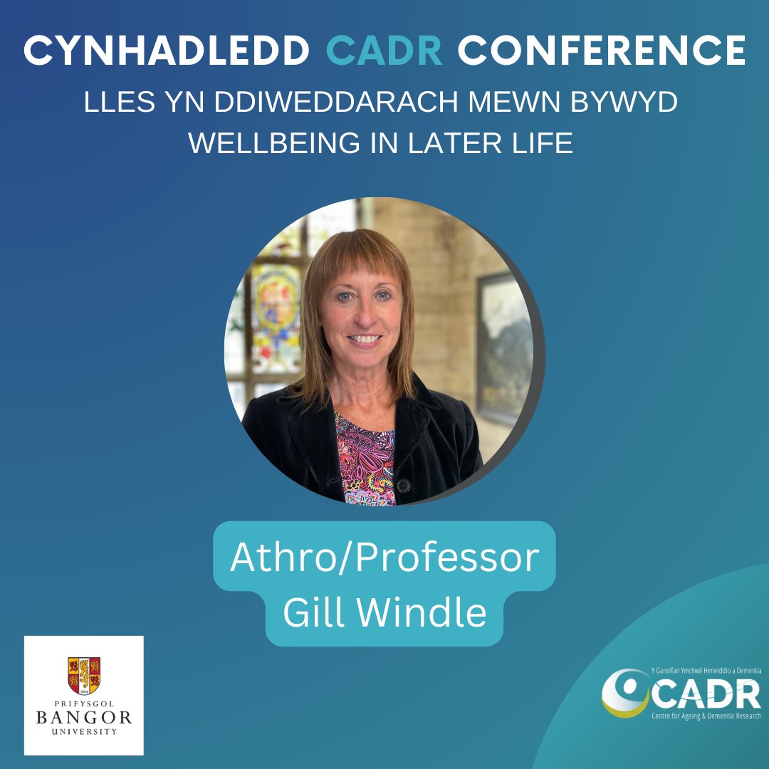 CadrProgramme's tweet photo. Not long until the CADR Conference! We hope you can join us and professor Gill Windle from
@BangorUni
https://t.co/8SyOa5hf6m…
@SHSBangor
@prifysgolbangor
@bangor
#cadrconf2024 #raredementias #isupport #conferencebangor https://t.co/9JjTwzUGPM