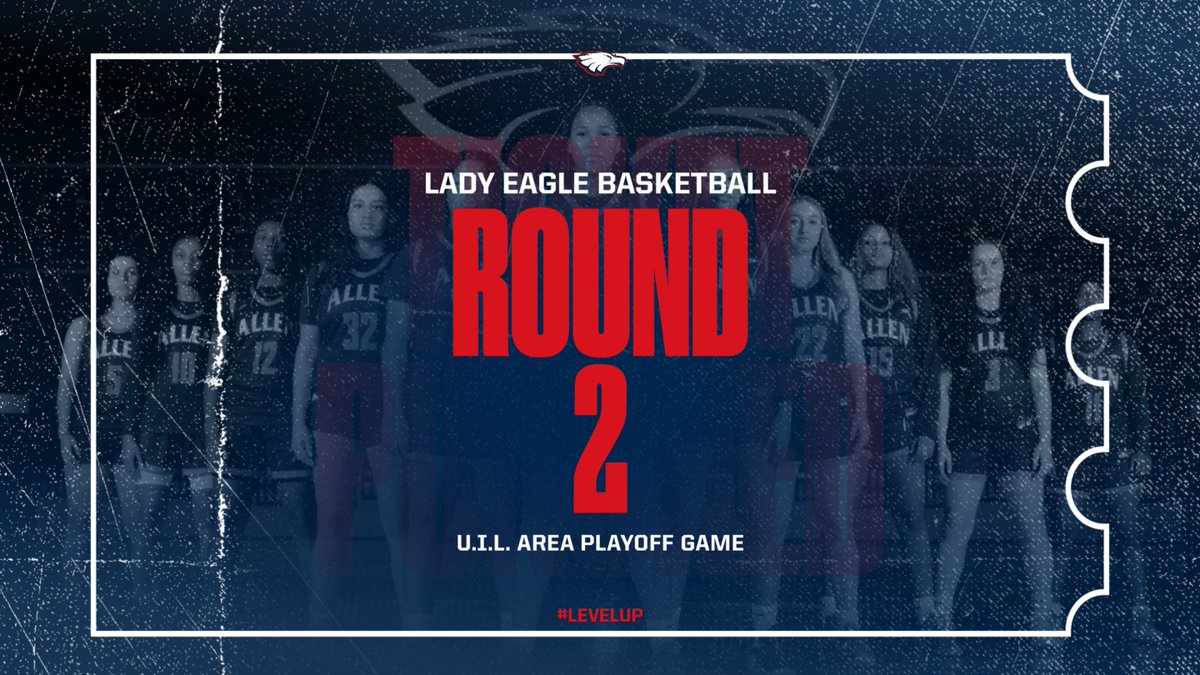 Round ✌🏽
Area Playoff Game
🆚 Highland Park
📆 Thursday, Feb. 15th
⌚️ 6:30 PM
📍 Carrollton Creekview High School
#Level🆙