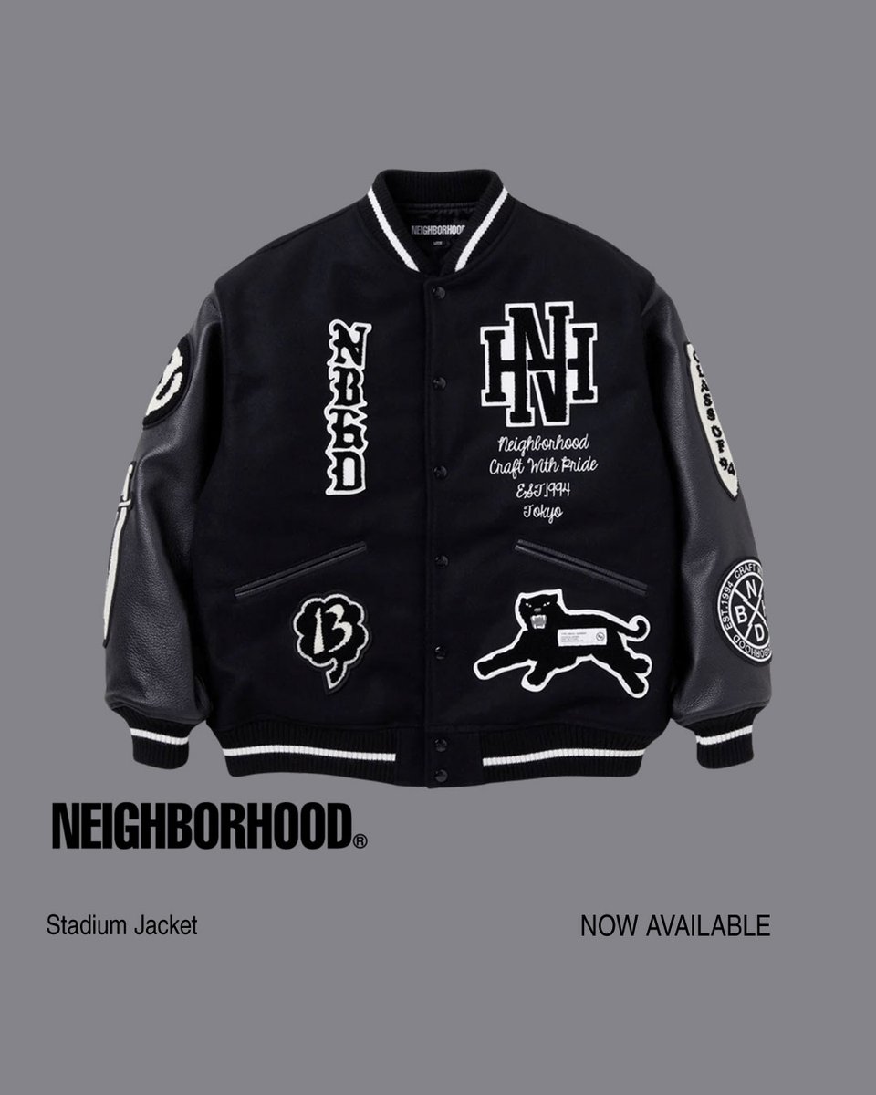 New arrivals:  @neighborhood_official new drop,  giving us the best of Japanese  craftsmanship and timeless pieces.