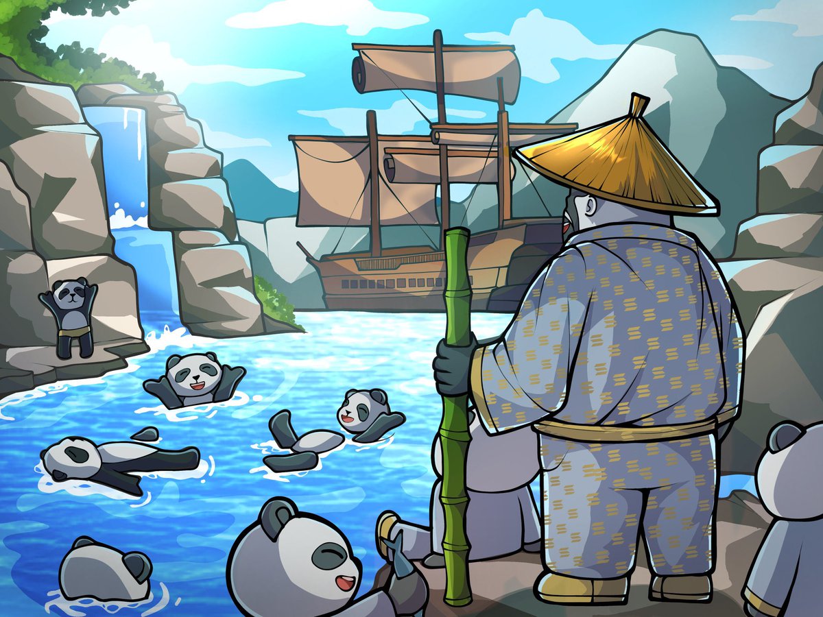 SolanaSensei's tweet image. ⛩️ GM AND NAMASTE ⛩️

I don’t know if I made it clear.

Pandas are the alpha.