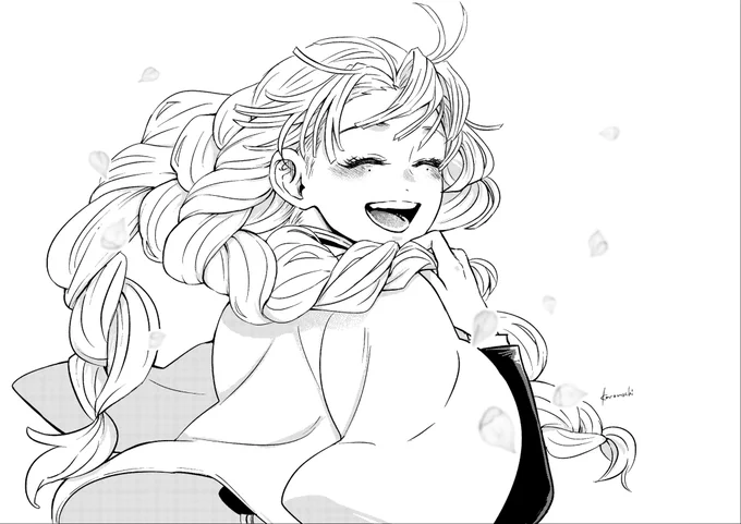 ほころぶ春一番 