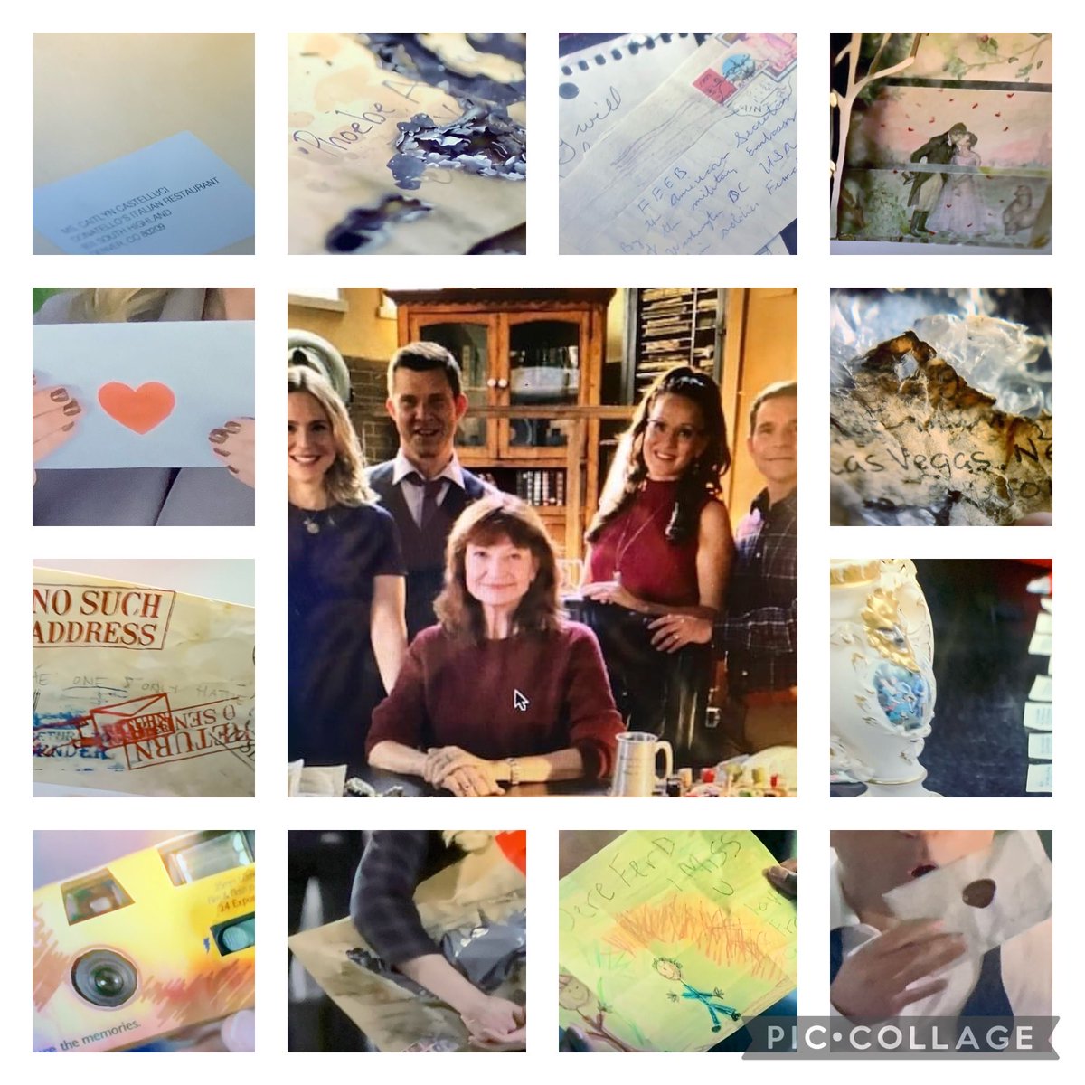 dcrittenden78's tweet photo. #POstables #POstaWordsPics MAIL We’ve seen burnt mail, an antique vase, an old camera, a child’s drawing, and vintage Valentines. There are many more types of MAIL to deal with in future movies! Our team is ready to bring us more magic! #LisaHamiltonDaly @hallmarkmovie #RenewSSD https://t.co/U9bKQSDI14