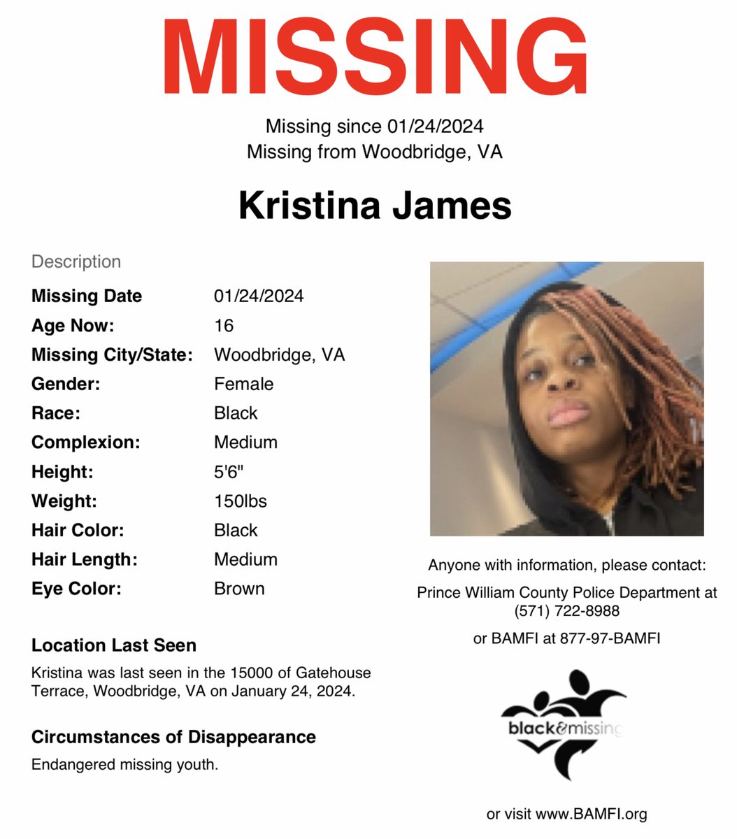 Blk & Missing FDN tweet media