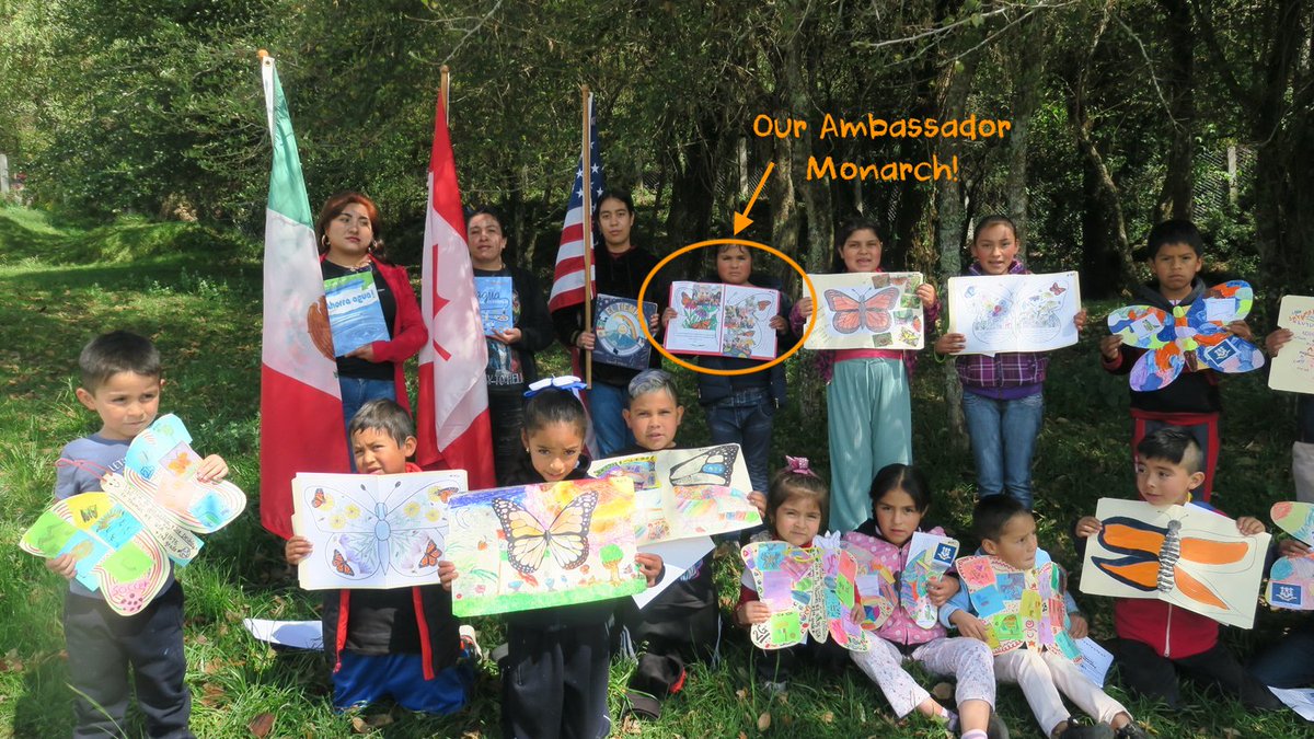 MrsThornsWorld's tweet photo. It's a snow day in NJ, but in Mexico, our ambassador butterfly has arrived at Francisco I Madero Elementary School in Michoacán! https://t.co/uaFwJXc0Sr #NBTeamPreschool #NBTECCisIceCold #MrsThornsRoseGarden #PascuccisPatch #DoingGreatin208 @NBTECC @mrpassner @MNbtecc @Ms_D_PreK https://t.co/omyr5E9JUu