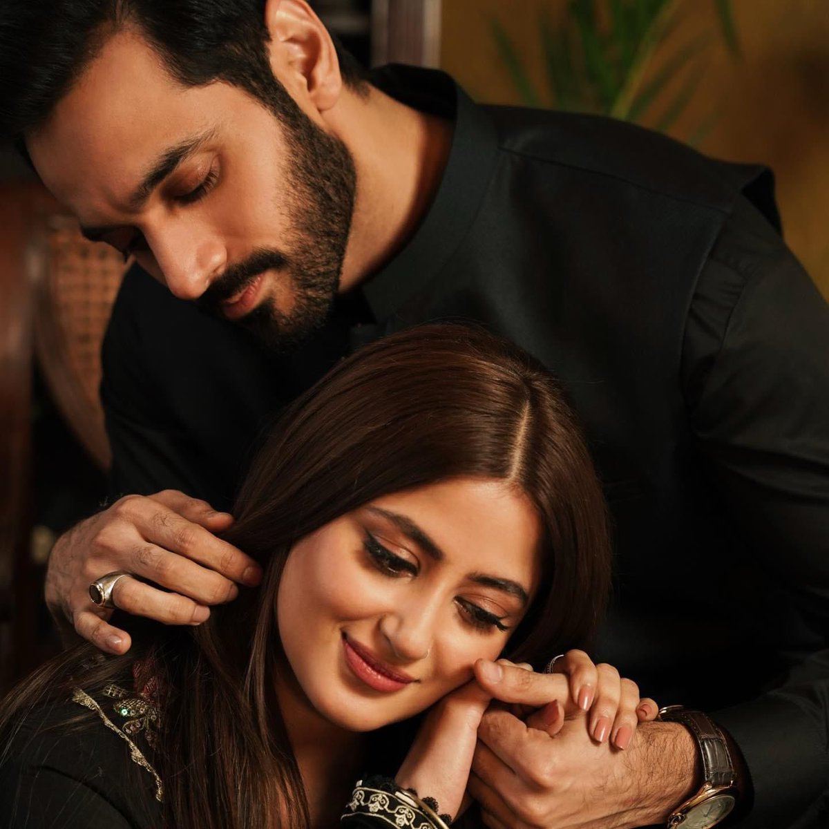 kanchan789's tweet photo. Most favourite look of them they both looking like a dream I lovedddd it so much #WahajAli #SajalAly #SajHaj #Wahaj  @iamwahajali @Iamsajalali 😍♥️🖤🔥🫠 https://t.co/u91qxNUYau