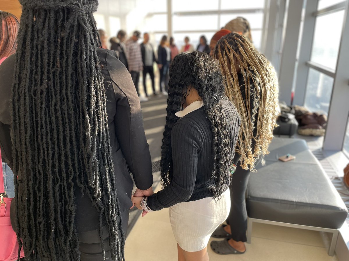 KateSiefertCox's tweet photo. Pastor Michael Young leads a prayer for Casey Goodson’s family and friends before the trial begins Tuesday. @wsyx6 @fox28columbus https://t.co/iyPSWFwTqj