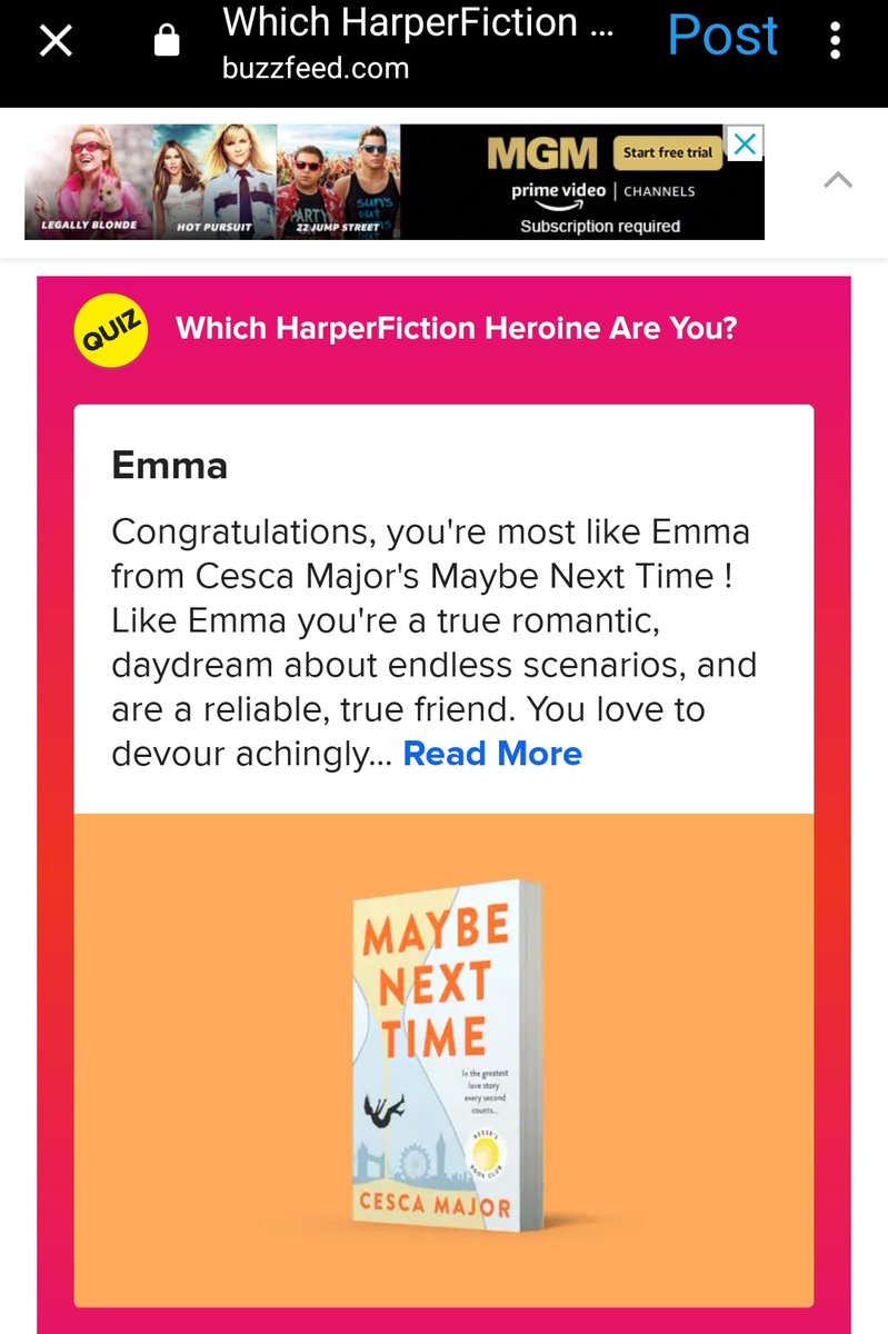 BookAddict30's tweet photo. @HarperFiction It's such a fun quiz and an amazing giveaway https://t.co/9QmlqItqTe