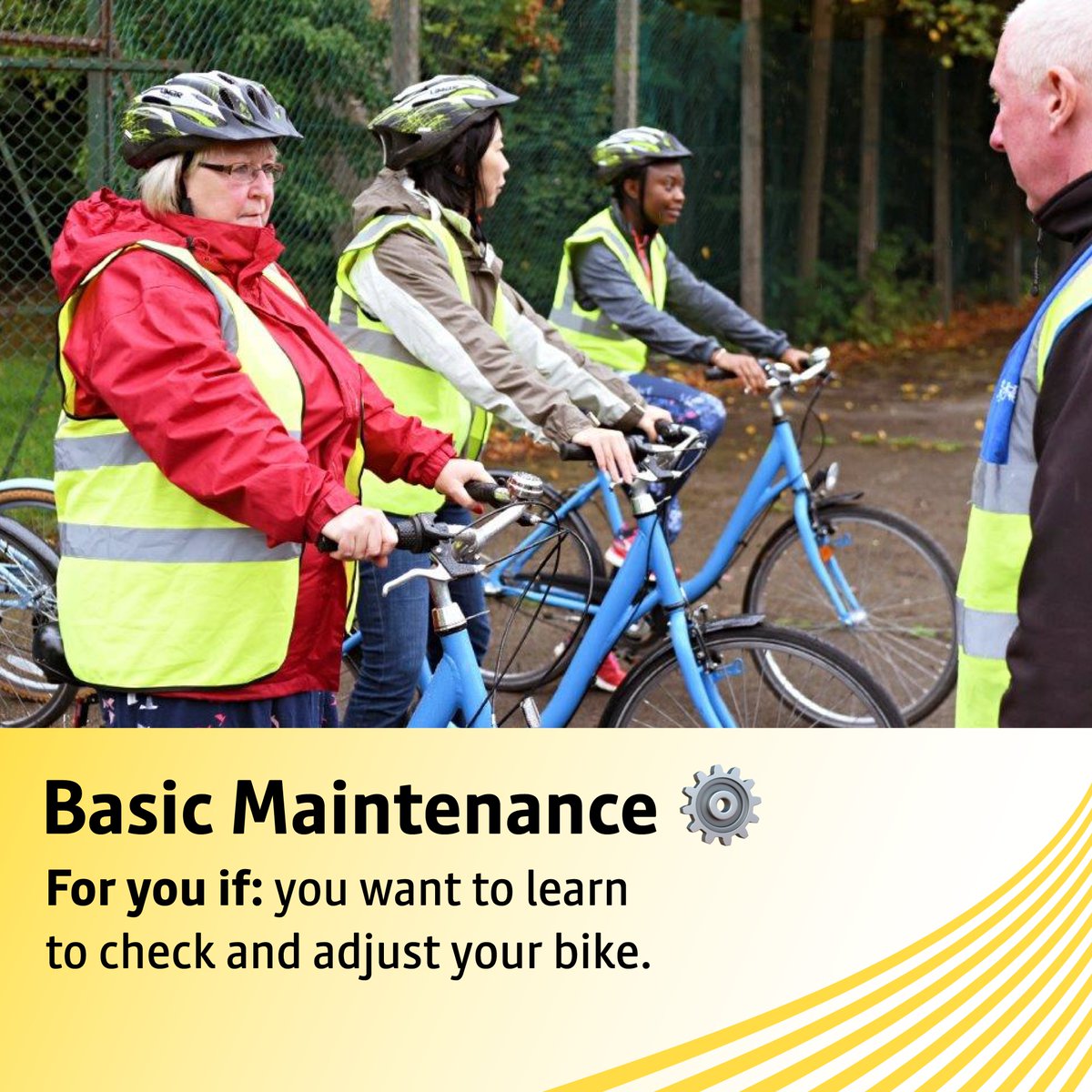 Fancy learning how to properly look after your bike? Book on to our basic maintenance course this Saturday at @BikeRightUK now and your bike will love you for it! 🚴 Interested? Click the link below to sign up 👇 cycletraining.tfgm.com/PublicBooking/… @ManCityCouncil @MCRActive