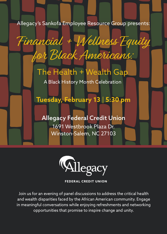 Tomorrow at 5:30 pm, @Allegacy will be hosting an event focused on financial and wellness equity for Black Americans. I am looking forward to speaking at this event as well as collaborating with other leaders to address inequities in our communities. #Equity #CommunityHealth