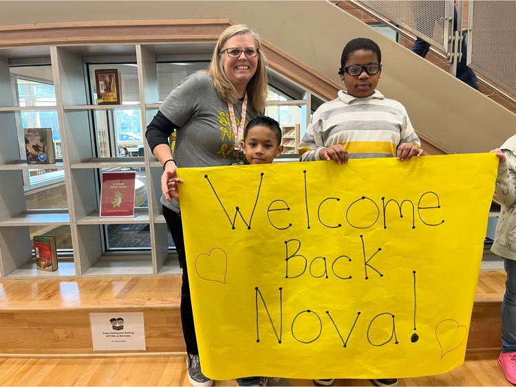 NelsonAlvinISD's tweet photo. Nelson is beyond thrilled to welcome back our sweet Nova to school this morning!!! https://t.co/LHJNSTeczT