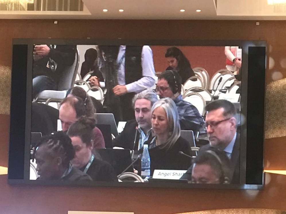 Grateful for the opportunity to raise synergies between the #BBNJ #HighSeasTreaty & @BonnConvention at #CMSCOP14 during today's Committee-of-the-Whole session and welcome #EU 🇪🇺 @EU2024BE , UK 🇬🇧 and NZ 🇳🇿 proposals/support to add #BBNJ linkages in CMS' synergies resolution.