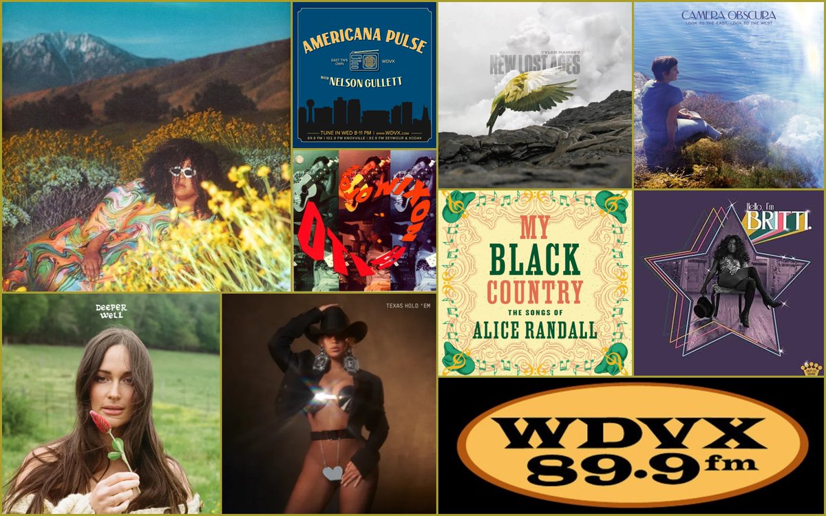 NelsonWDVX (@nelsonwdvx) on Twitter photo Time to get back to promoting #AmericanaPulse on this platform.
Join me Wednesday from 7-10:30 on <a href="/WDVX/">WDVX</a>... 2 new ones from <a href="/blkfootwhtfoot/">Brittany Howard</a> kick off a "Power"ful set at the start of the show. The first hour also has new <a href="/KaceyMusgraves/">K A C E Y</a> @adiavictoria <a href="/NoahKahan/">Noah Kahan</a> <a href="/Beyonce/">BEYONCÉ</a> & more. Time to get back to promoting #AmericanaPulse on this platform.
Join me Wednesday from 7-10:30 on <a href="/WDVX/">WDVX</a>... 2 new ones from <a href="/blkfootwhtfoot/">Brittany Howard</a> kick off a "Power"ful set at the start of the show. The first hour also has new <a href="/KaceyMusgraves/">K A C E Y</a> @adiavictoria <a href="/NoahKahan/">Noah Kahan</a> <a href="/Beyonce/">BEYONCÉ</a> & more.