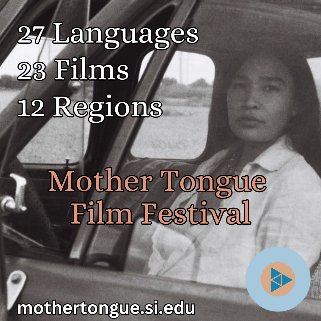 Did you know? The Mother Tongue Film Festival is a free festival dedicated to exploring and celebrating language. Featuring 23 films in 27 languages from communities around the globe, #MotherTongue2024 will be an event unlike any other! mothertongue.si.edu @RecoverVoices