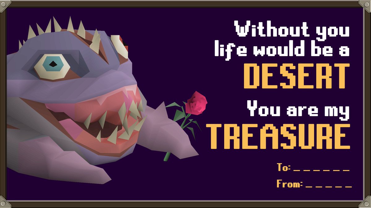 ❤ Valentine’s Day is just around the corner. Do you have a date on the cards? 🌹 If you don’t, not to worry - we’ve got you covered with some Valentine’s Day cards that just might boost your RNG. 👇 If you do, this is your chance to tag them in the comments!