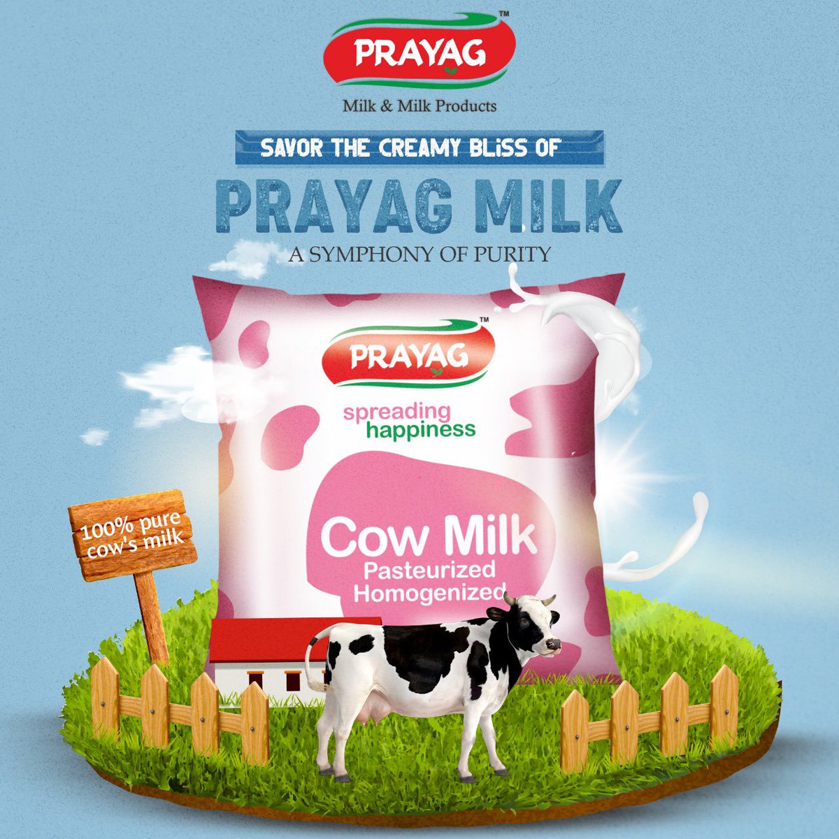 Embrace the Creamy Symphony of Prayag Milk: Where Purity Sings and Hearts Melt 💖✨
. 
#PureIndulgence #SavorTheMoment #prayagmilk