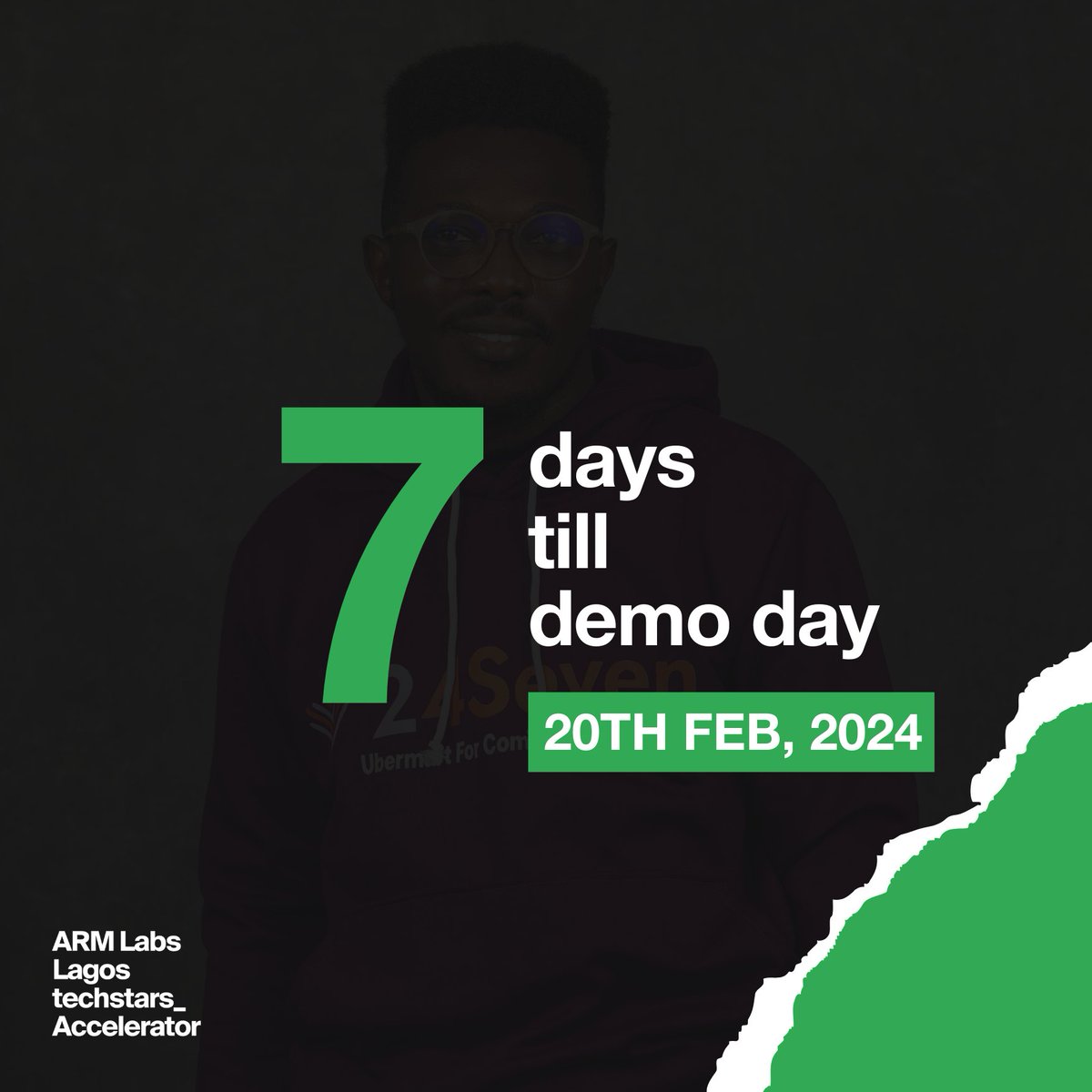 Countdown alert! Just 7 days until Demo Day on February 20th, 2023. 

The excitement is building, and we can't wait. Don't miss out on this, secure your virtual seats by registering now, bit.ly/GENIV

#ARMLabs #Techstars #DemoDay