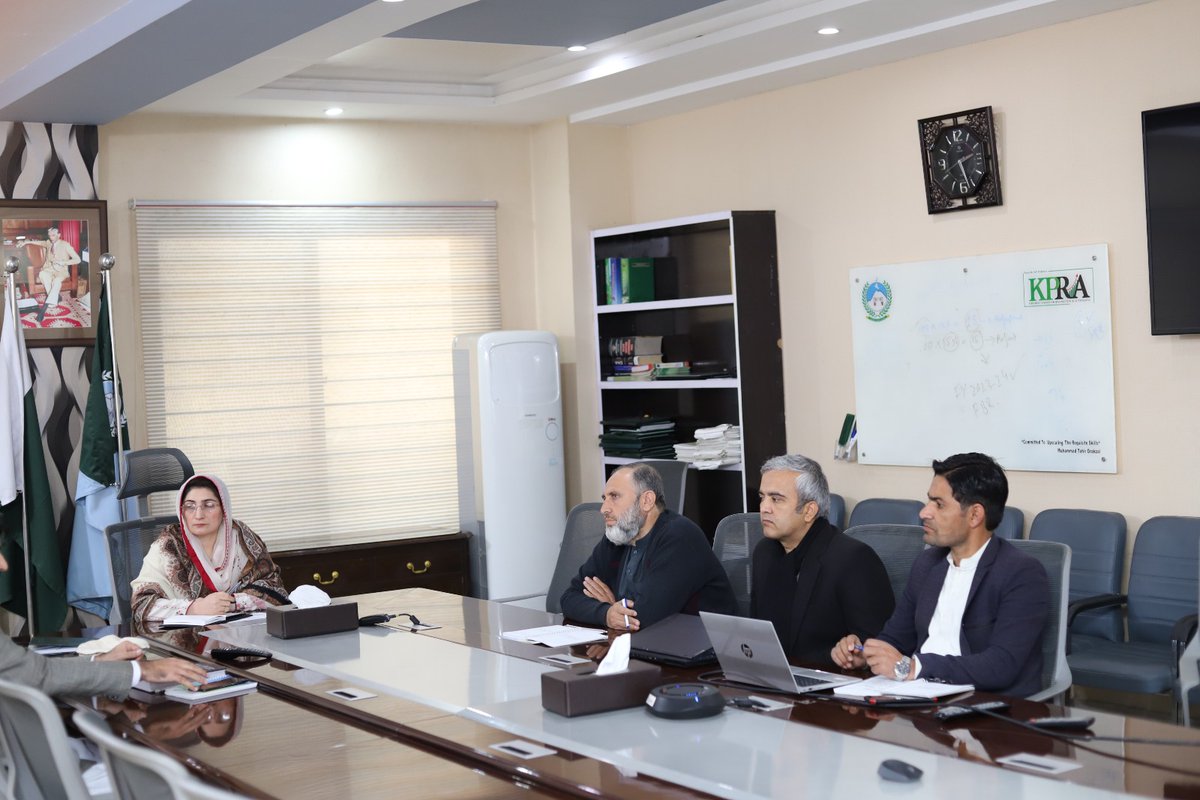 kpra_official's tweet photo. 1. A few clicks from presentation of the Directorate of Legal, Tax Policy, and Reforms to the Director General KPRA, Fouzia Iqbal, at Iftikhar Qutab Memorial Hall, #KPRA Headquarters, #Peshawar. Mr. Amjad Miraj, Director of Legal, #Tax Policy, and Reforms, provided a detailed https://t.co/CVIlUlT96E
