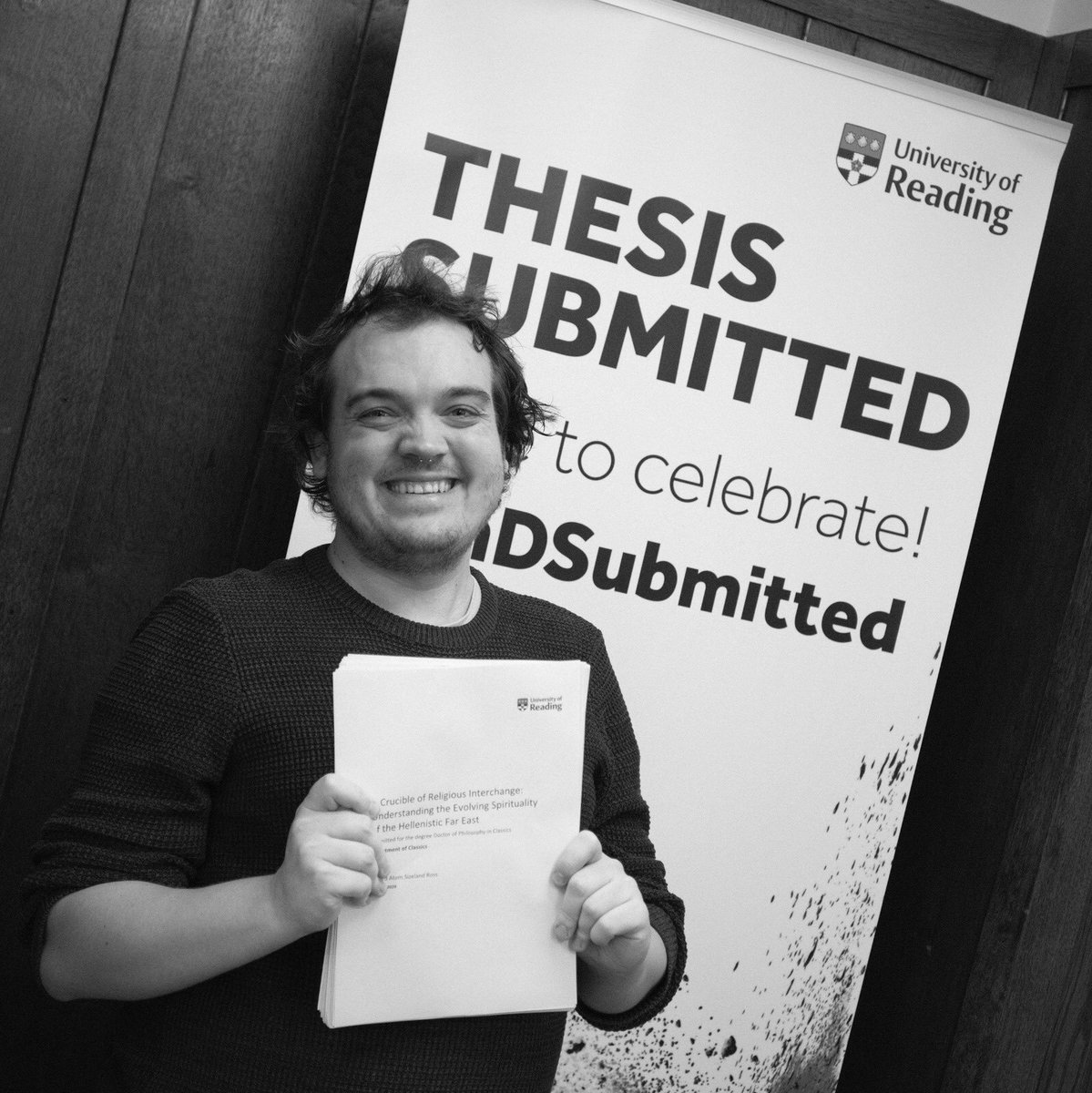 1489 days later… my #PhD is #submitted!

Thank you everyone for your support over these last 4 years. Now just to survive the viva.

📷: Matthew Knight

#phdchat #phdsubmitted #academictwitter #academicchatter #phdvoice #classics #buddhiststudies #buddhism #gradschool