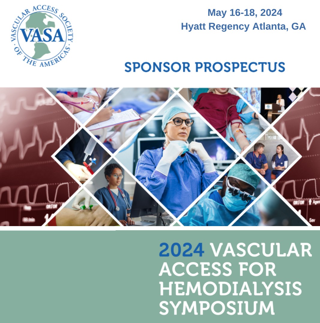 VASA invites you to participate as an exhibitor at the 2024 Vascular Access for Hemodialysis Symposium, May 16-18, 2024. Space is limited, we urge companies to register early to ensure priority placement. vasamd.org/_resources/doc…