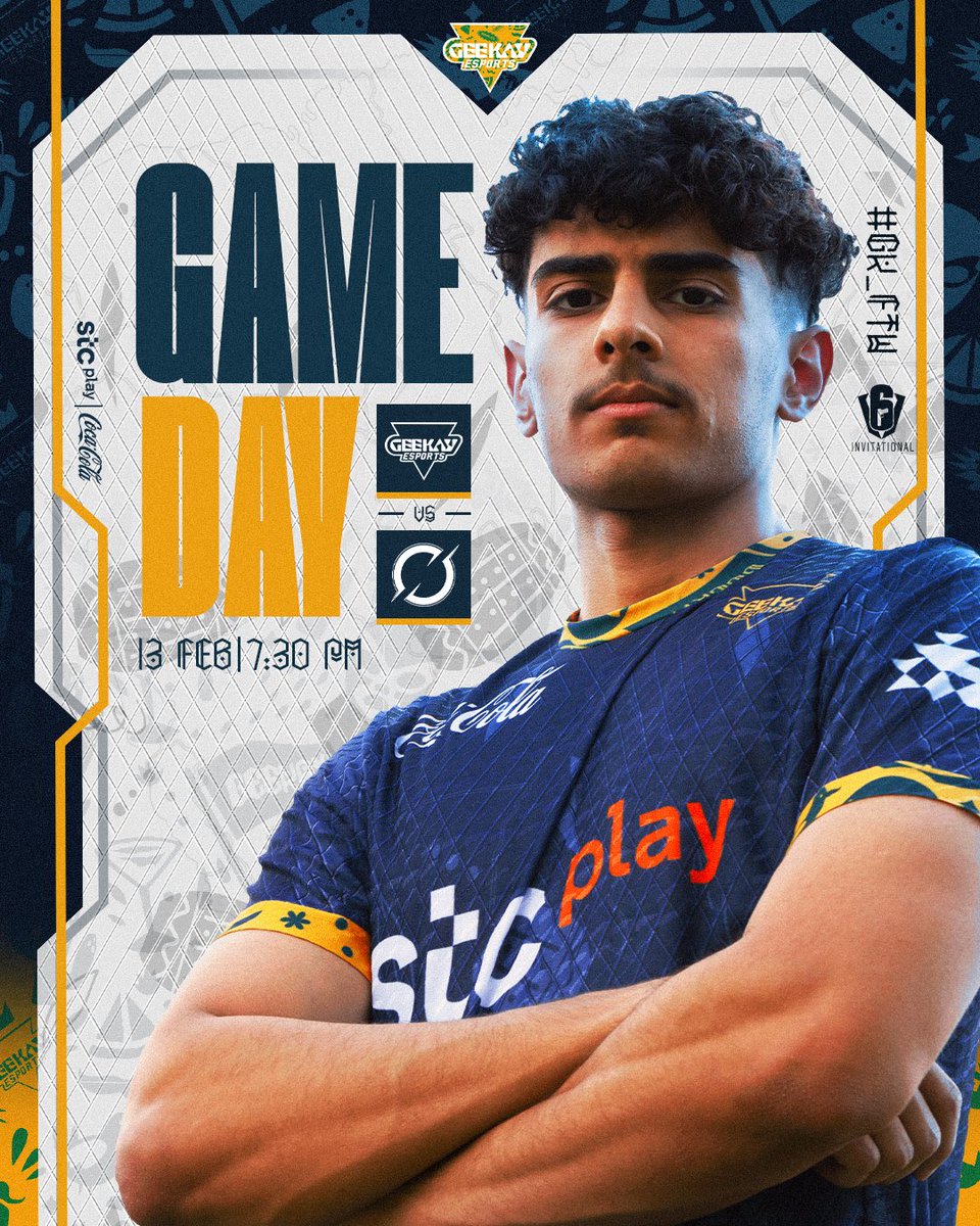 geekay_esports's tweet photo. بـداية رحلـة مـمثليـن الوطـن | 🇸🇦 

LOCKED &amp; LOADED ⚠️
VS @DarkZeroGG 
🕖 7:30 PM KSA - 1:30 PM BRT 

#GK_FTW - #SixInvitational https://t.co/nCg6LPAbch