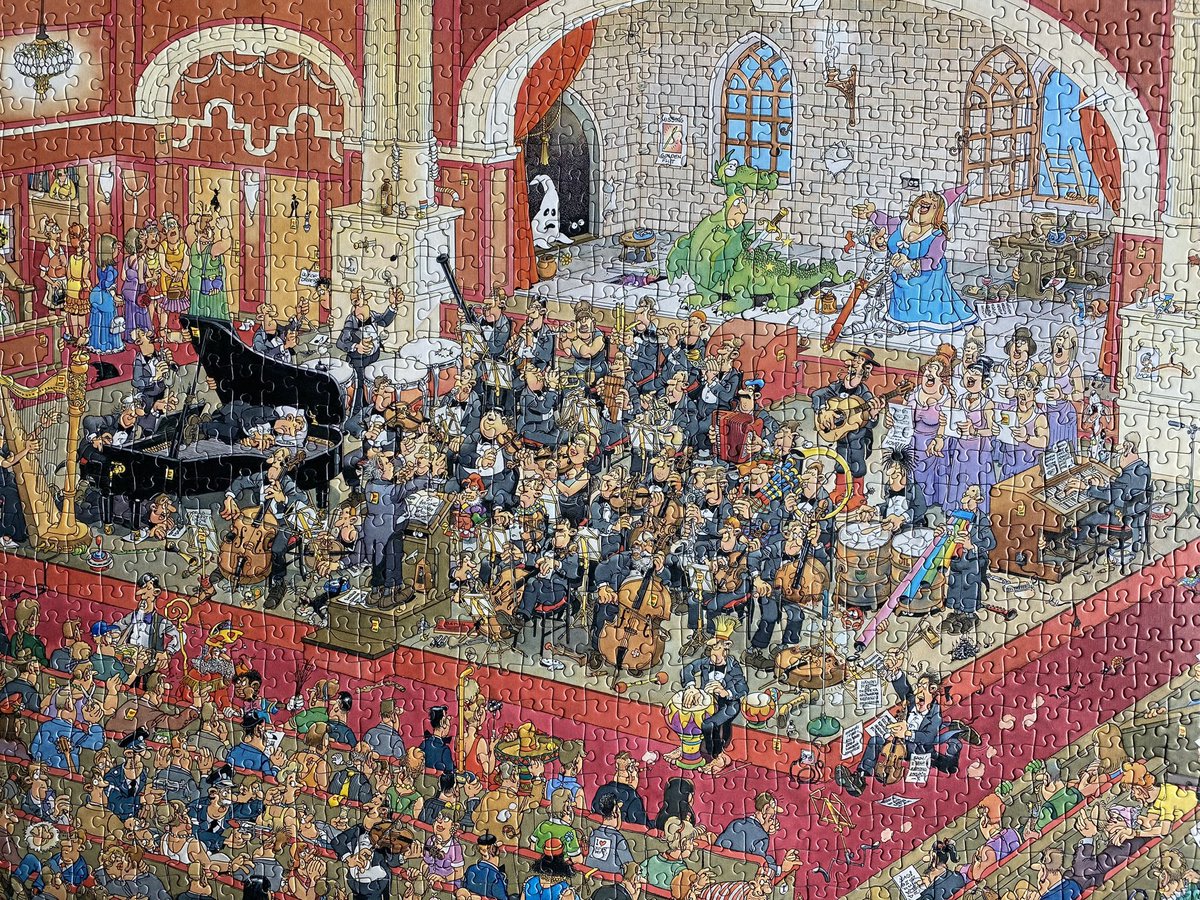 Hannashome_40's tweet photo. Qua puzzelen blijf ik even in muzieksferen, ook nu weer het thema opera🎵🎶🎼
@janvanhaasteren.puzzels #opera #deopera #stgeorgeandthedragon #lopéra #dieoper #janvanhaasterenpuzzel #vanhaasteren #legpuzzel #jigsaw #jigsawpuzzle https://t.co/7ktZJdUdmR