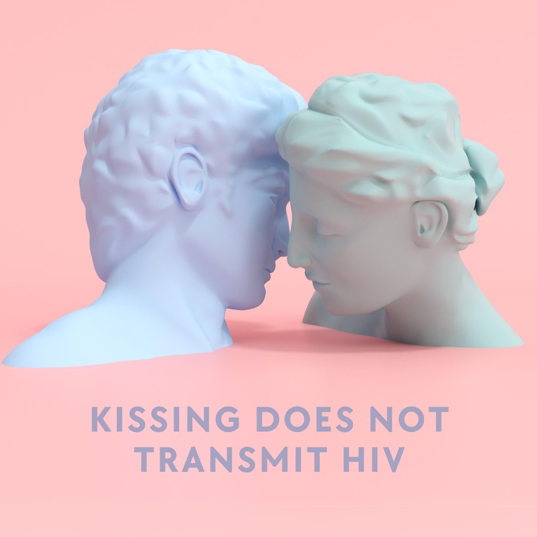 💋Let's clear the air: kissing does not transmit #HIV! 
HIV is not spread through saliva. Stay informed and share the love! Learn more about HIV transmission and prevention at unconditionalloveinc.org.
💖
#LoveNotFear #HIVAwareness #UnconditionalLoveIncFL #talkHIV #StopHIVStigma