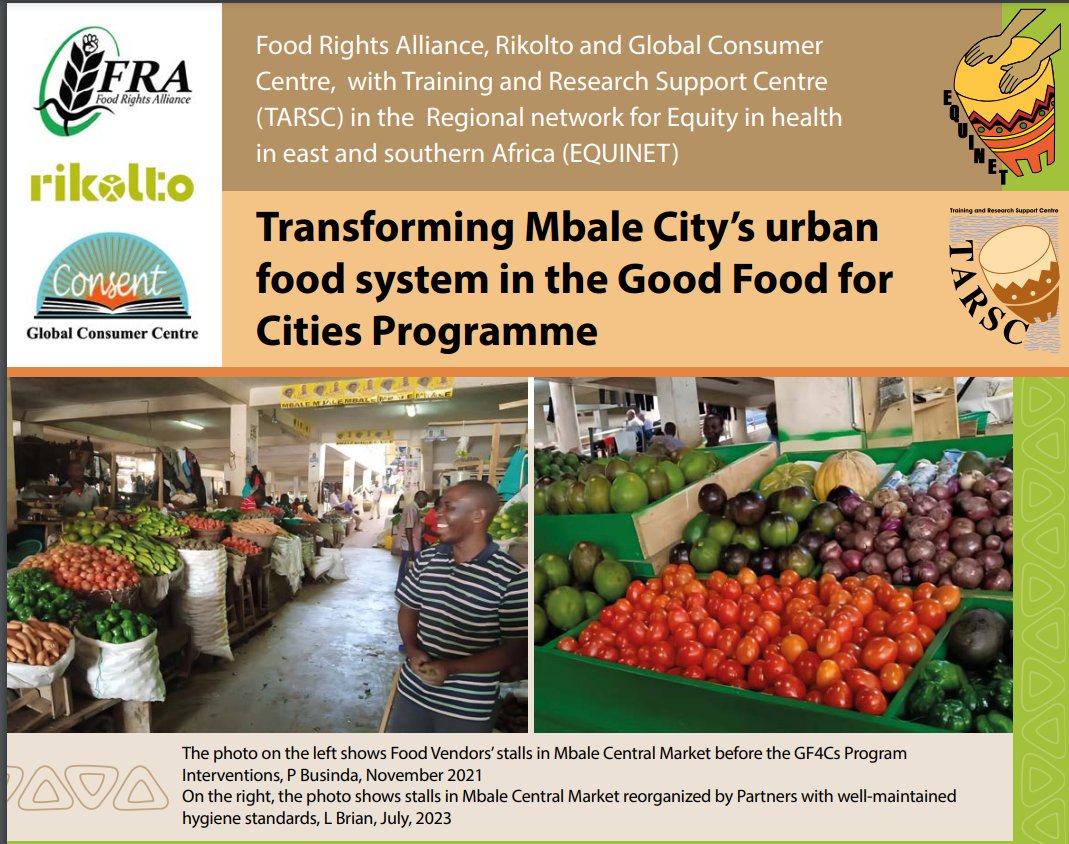 ICYMI: Exciting collaboration between @FRAUGANDA, @ConsentUganda, and @rikolto to transform Mbale City's urban food system in the Good Food for Cities Program. 🌱🏙️ 

Read more: shorturl.at/oqLNP

#GF4C