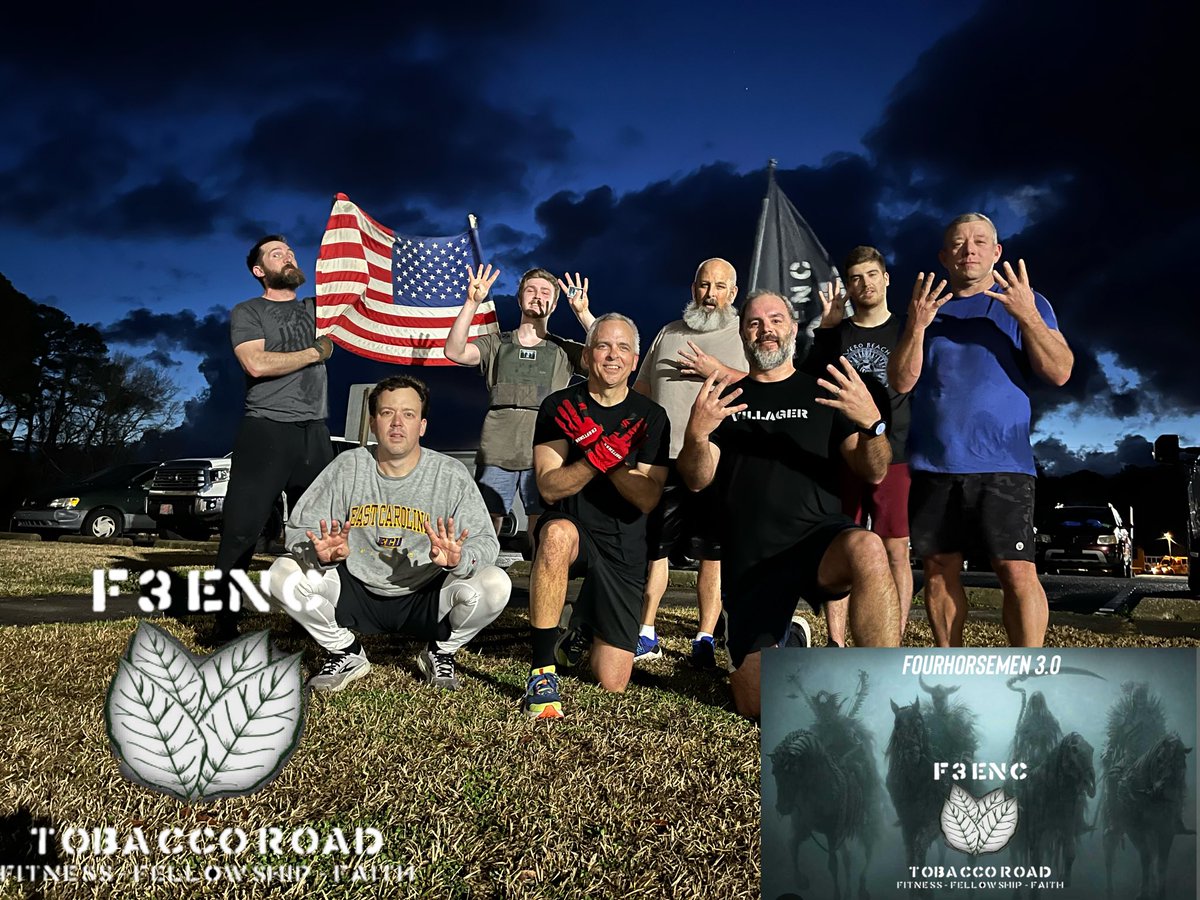 70 #f3enc PAX #f3nation #f3counts

8 @ #ruckready (4 @heavy_drop_training)
21 @ #runstrong
12 @ #thesandlot
8 @ #tobaccoroad
11 @ #eaglesridge 
8 @ #coopstrong #shieldlock
2 @ #blackopsruck