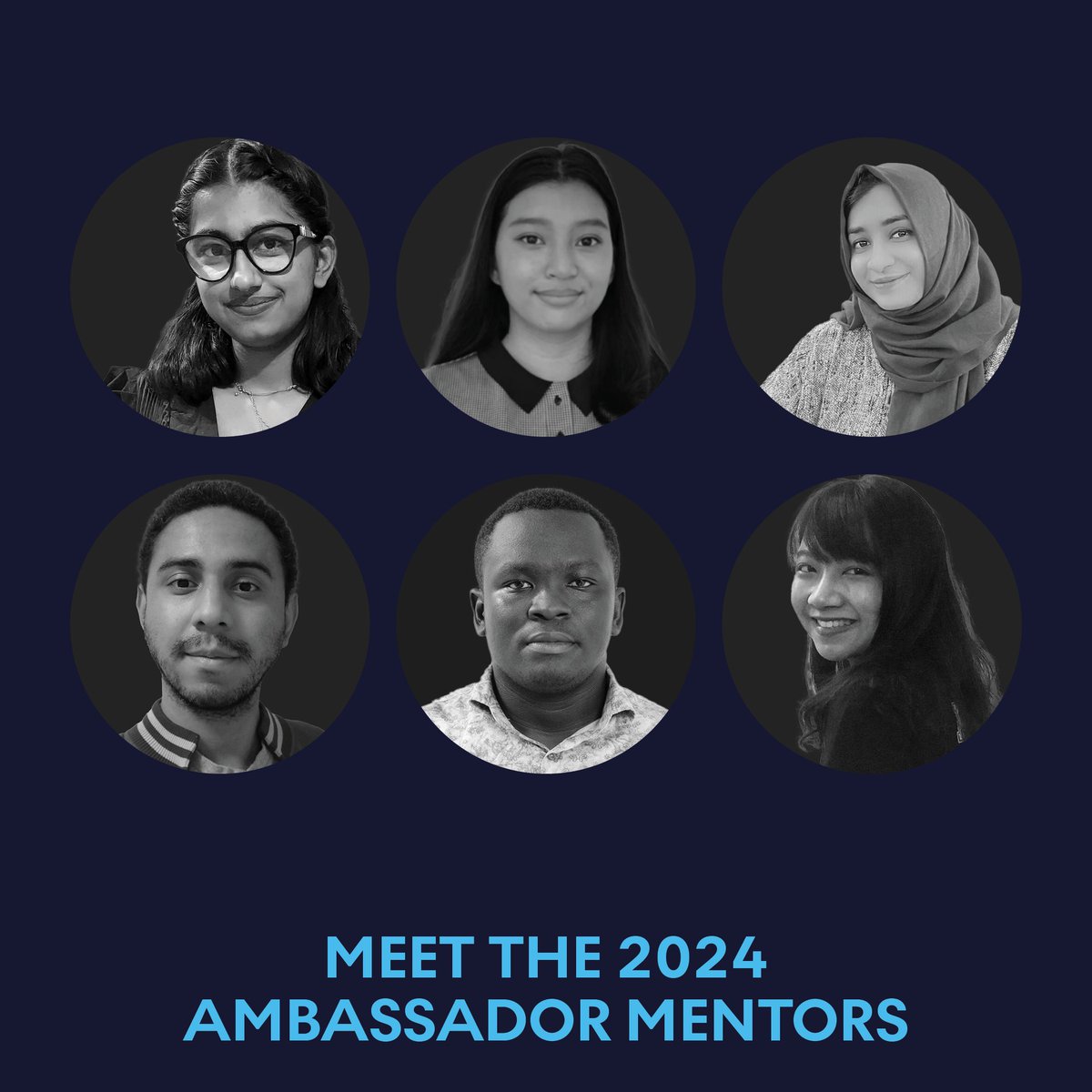 DohaDebates's tweet photo. This year we’re also thrilled to be joined by six esteemed alumni ambassadors who will serve as mentors and leaders and who will help guide and enrich this cohort’s experience. https://t.co/MVBn5hHxWT