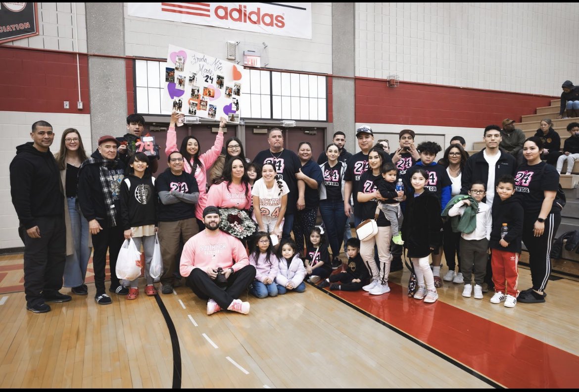 Just a few of the smiles we shared for her last home game! #gopackers #2024 #seniornight #pinkout