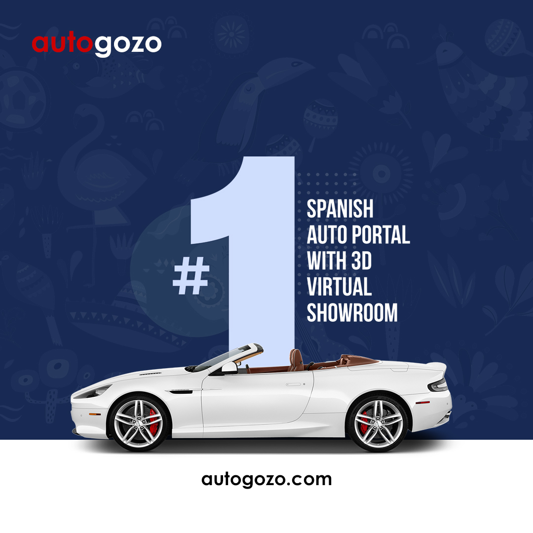Connect with millions of Hispanic customers with 𝗮𝘂𝘁𝗼𝗴𝗼𝘇𝗼 - 𝘁𝗵𝗲 𝘄𝗼𝗿𝗹𝗱’𝘀 𝗳𝗶𝗿𝘀𝘁 𝗦𝗽𝗮𝗻𝗶𝘀𝗵 𝗮𝘂𝘁𝗼 𝗽𝗼𝗿𝘁𝗮𝗹 𝘄𝗶𝘁𝗵 𝟯𝗗 𝘃𝗶𝗿𝘁𝘂𝗮𝗹 𝘀𝗵𝗼𝘄𝗿𝗼𝗼𝗺. Now listing is absolutely 𝗙𝗥𝗘𝗘 for the first 100 days. 
autogozo.com 
#Spanish