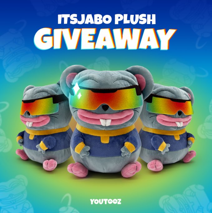 To celebrate this lil guy coming out on the 16th, I’m giving away 3 of these fat rats🤠 

RT + follow <a href="/youtooz/">youtooz</a> for a chance to win a mini me in huggable form! winners are announced on the drop day Feb 16th!😎