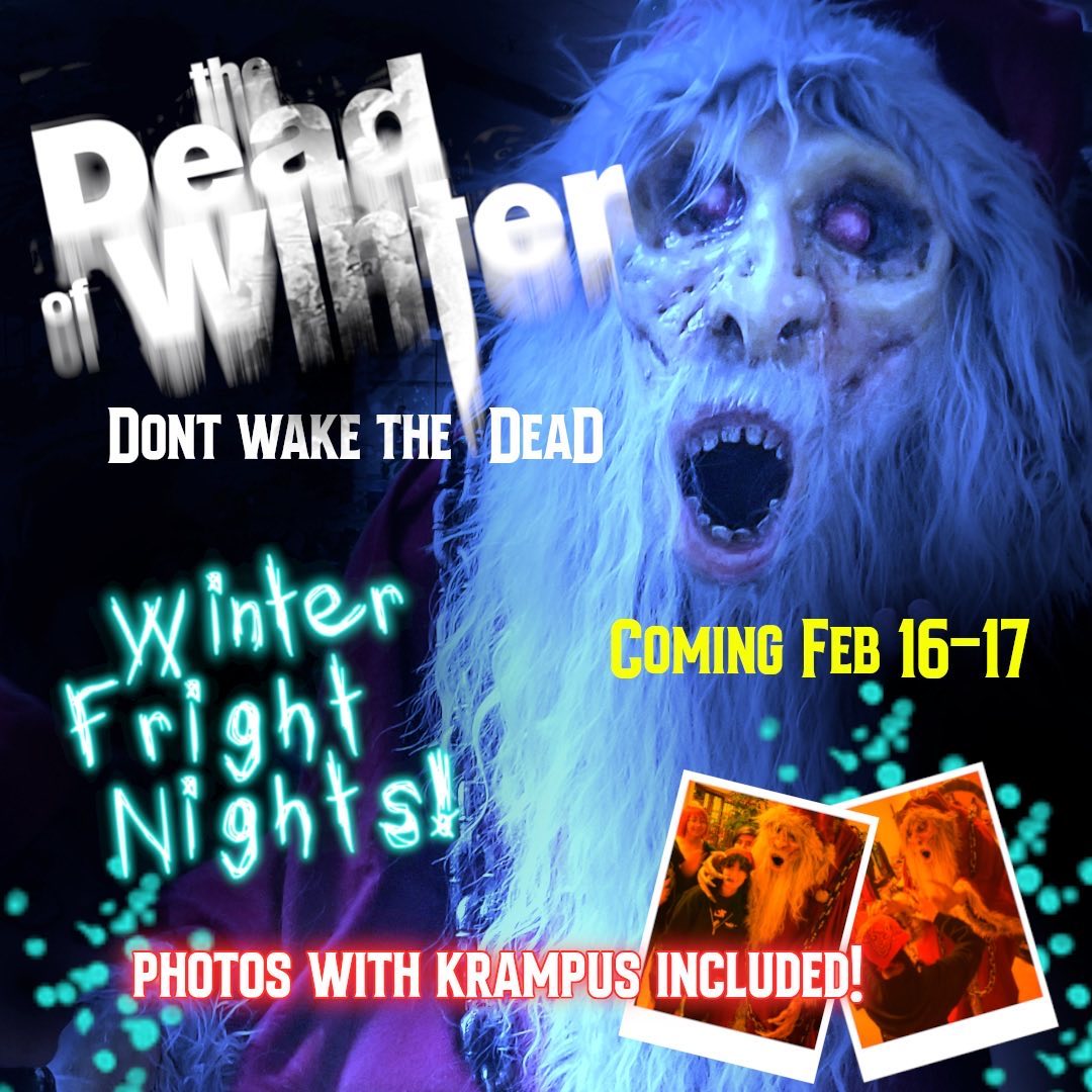 scroog468's tweet photo. #fearDistracted
🎟🎫🎟🎫 ⬇️⬇️⬇️
https://t.co/Zfhpk9HWZL
🎫🎟🎫🎟 ⬆️⬆️⬆️
#thedeadofwinter #dontwakethedead
#winterfrightnights
#hauntedhouse https://t.co/8iN9HM0bap