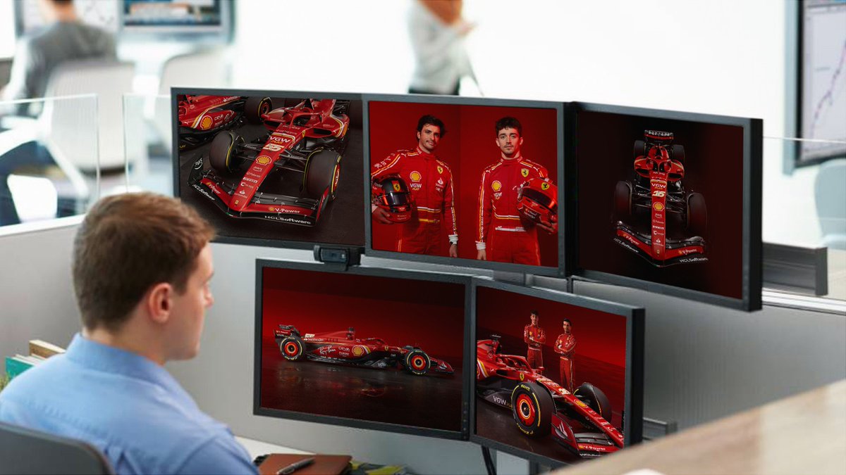 ScuderiaFerrari's tweet image. Boss: Did you get everything done today?

Me, a Ferrari fan: Yes