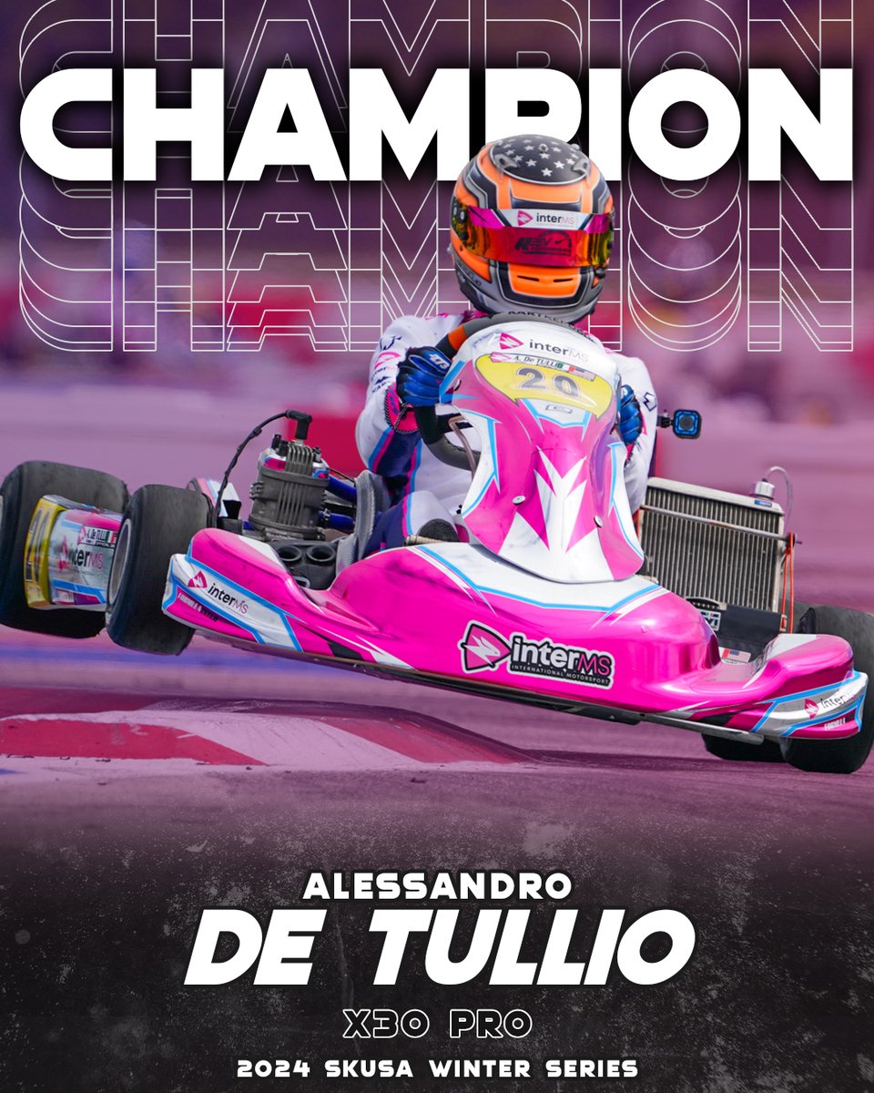 eKartingNews's tweet photo. The 2024 SuperKarts! USA Winter Series Champions!
- Part 1
#EKNatSKUSA #SKUSA #SKUSAWinterSeries #AMRMotorplex #Homestead #karting https://t.co/GtbuZNerPq