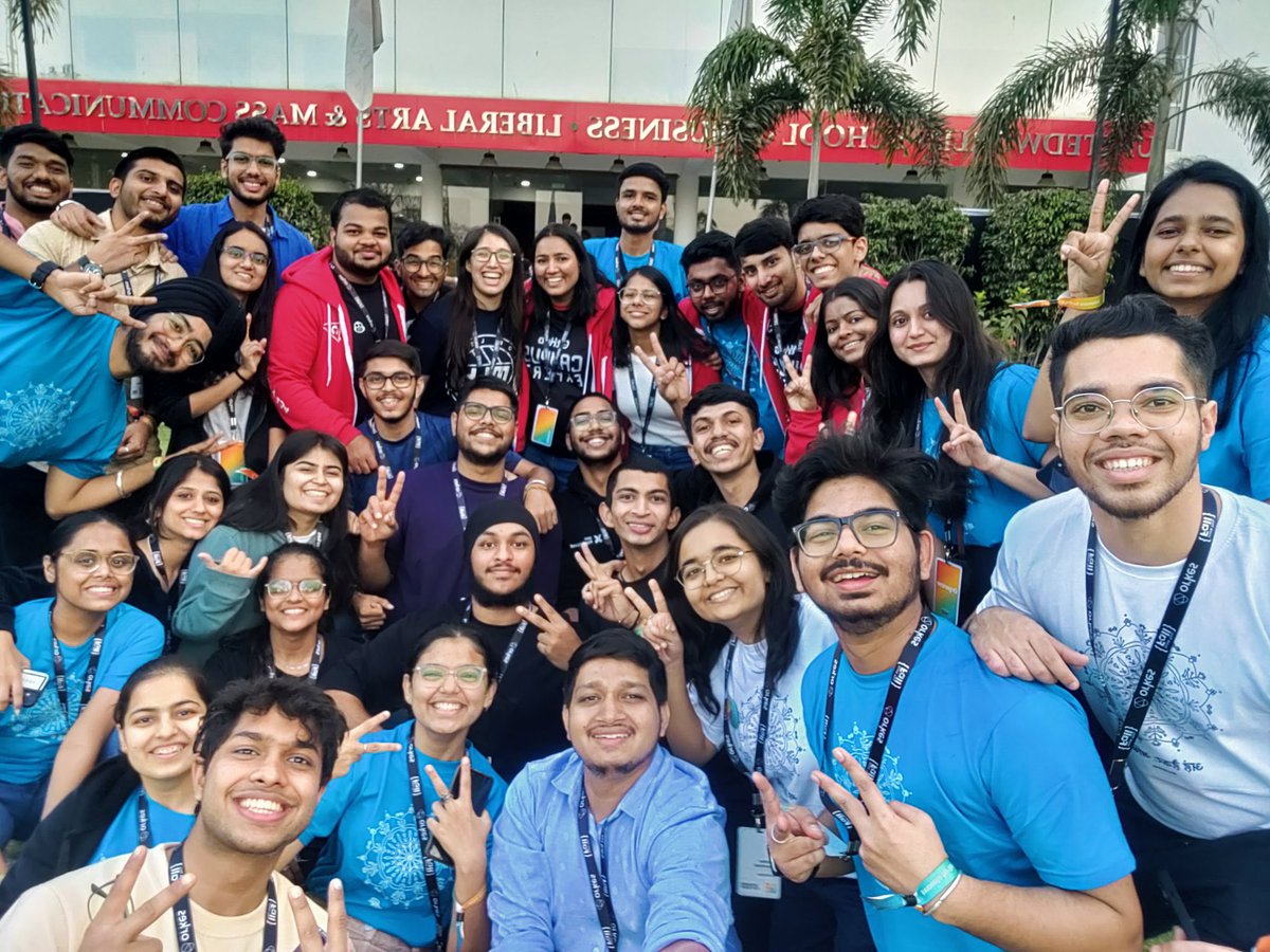 Suryansh777777's tweet photo. The hackathon wraps up with unforgettable memories, valuable connections, and plenty of learning, not to mention these incredible pictures! Huge thanks to @hackthisfall and @siddharth_hacks for making it happen! #HackThisFall2024 🚀 https://t.co/ogX8CspVhg