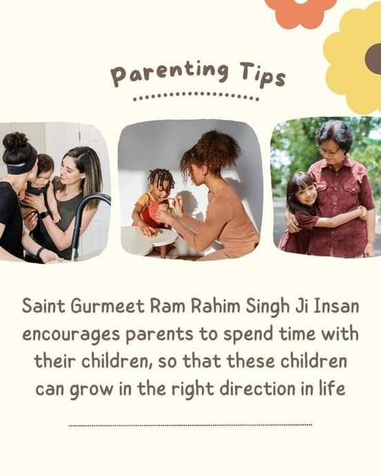 Due to negligence of some parents, children fails to choose the right path. To tackle this problem, Saint Dr. Ram Rahim MSG gives #ParentingTips through online spiritual discourse to guide the children.
#ParentingTips #ParentingTipsBySaintMSG #BestParentingTips
#GurmeetRamRahim