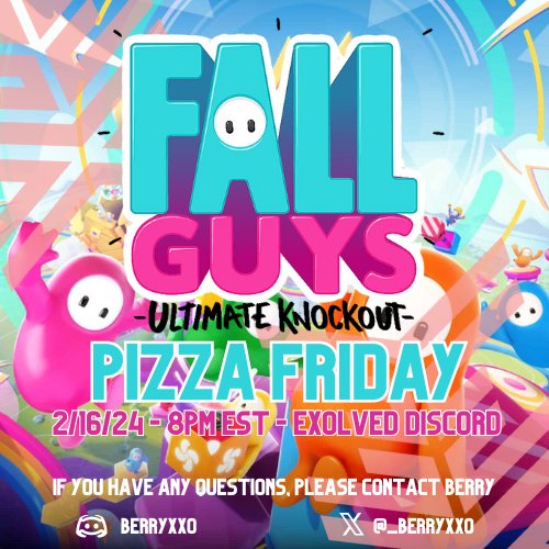 Hey friends! 

Friday 8pm EST <a href="/ExolvedEsports/">Exolved</a> is having community games hosted by <a href="/_berryxxo/">✧ Berry ✧</a> 

Jump in discord.gg/exolved to join the fun! See you there!