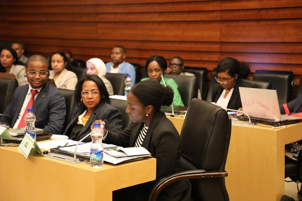 AUC_PAPS's tweet photo. (1/2). Day 2⃣: The Statu. Political meeting of the #AGA_APSA_Platform commences with the opening remarks by Comm. @Bankole_Adeoye  (#Rapporteur_PL) stressing on promoting #AGA_APSA synergy, #joint_roadmap, reducing institutional challenges, #value_driven partnership &amp; resourcing https://t.co/NlxEvx7n4f