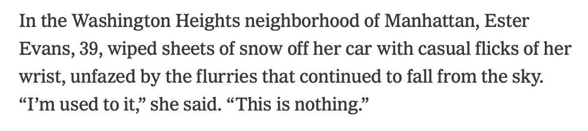 New York Times' coverage of the snow storm so far is three different people all saying verbatim "this is nothing!" I love new york hahaha nytimes.com/live/2024/02/1…