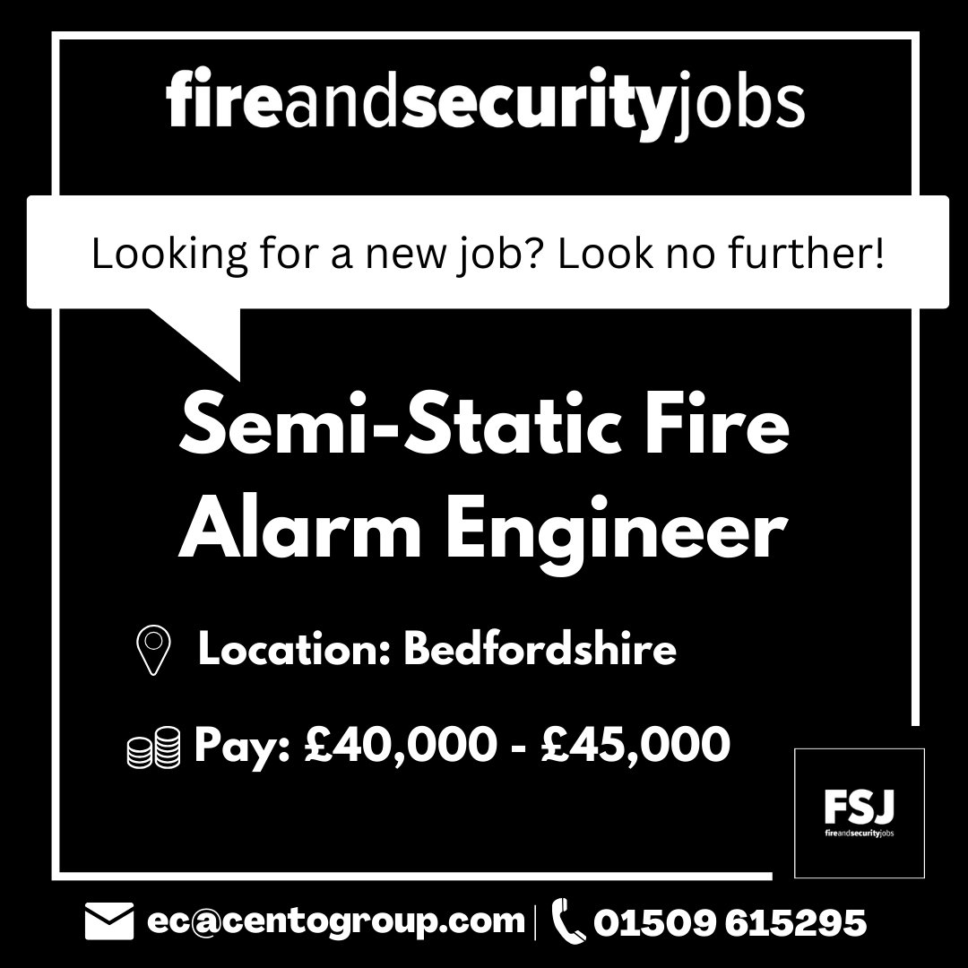 firesecjobs's tweet photo. Are you looking for a new opportunity? 🎉
Want to earn between £40k - 45k? 💸

Contact Ebony Carr ⤵
📞 01509 615295  | 📧 ec@centogroup.com

#job #jobs #jobvacancies #fireandsecurity #fireandsecurityjobs https://t.co/OEKFmdULyW