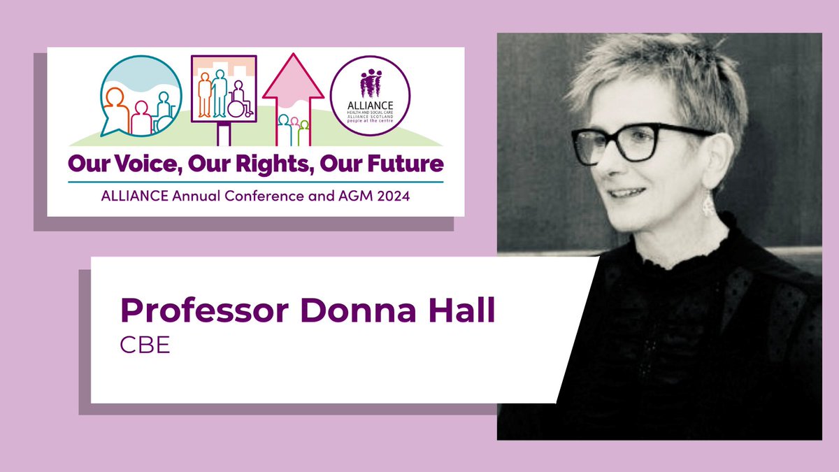 The ALLIANCE (@alliancescot) on Twitter photo Professor Donna Hall CBE <a href="/ProfDonnaHall/">⨠Donna Hall āØ</a> is one of the amazing speakers who will be joining us for our annual conference on 1 May 2024 at Radisson Blu Glasgow. #ALLIANCEConf24
Don't miss out! Book your place here: alliance-scotland.org.uk/alliance-annua⦠Professor Donna Hall CBE <a href="/ProfDonnaHall/">⨠Donna Hall āØ</a> is one of the amazing speakers who will be joining us for our annual conference on 1 May 2024 at Radisson Blu Glasgow. #ALLIANCEConf24
Don't miss out! Book your place here: alliance-scotland.org.uk/alliance-annuaā¦