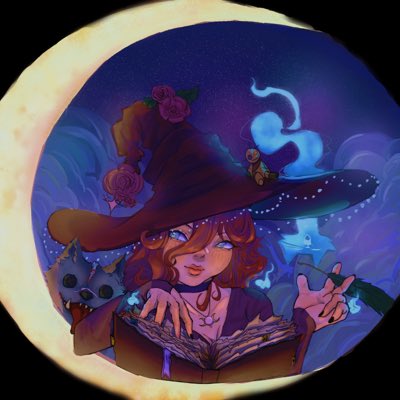 Drawn by my very talented niece and showcasing my witchy vibes. Love this so much! 🖤 #indieauthor #artist