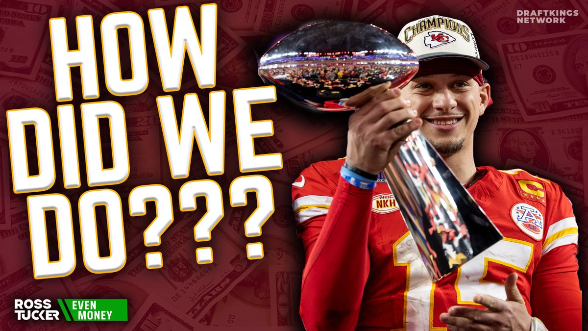 Ross Tucker Podcast (@rosstuckerpod) on Twitter photo Super Bowl LVIII Betting Recap!
<a href="/RossTuckerNFL/">Ross Tucker</a> & <a href="/FezzikSports/">Steve Fezzik</a> recap all of their bets from Super Bowl LVIII before breaking down the 49ers decision to receive in overtime, & looking ahead at future bets for 2024!
linktr.ee/evenmoneypod Super Bowl LVIII Betting Recap!
<a href="/RossTuckerNFL/">Ross Tucker</a> & <a href="/FezzikSports/">Steve Fezzik</a> recap all of their bets from Super Bowl LVIII before breaking down the 49ers decision to receive in overtime, & looking ahead at future bets for 2024!
linktr.ee/evenmoneypod