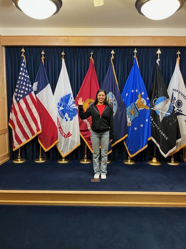 Please help us congratulate, Anevaeh Salinas, on enlisting into the US Army.