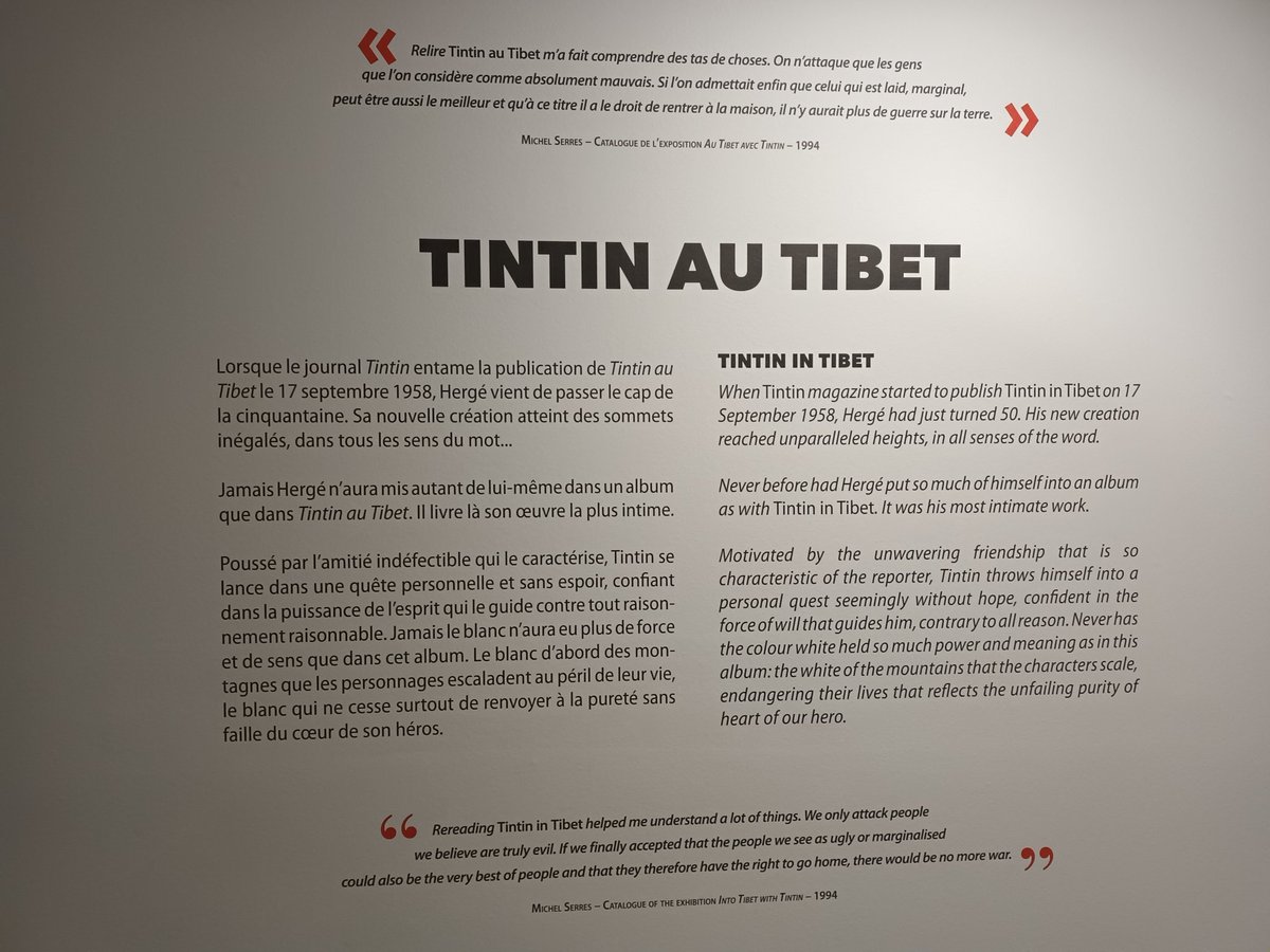 MichelRougerMR's tweet photo. #MuseumAdvisor
C'est toujours un plaisir d'aller au #musée des arts asiatiques de #Nice, propriété du CD des @AlpesMaritimes ! Double plaisir même : revoir @adrienbossard et visiter la nouvelle expo "#Tintin, #Hergé et #Tchang" ! Je vous en parle !
A voir jusqu'à fin juin ! #BD https://t.co/rDAdg8oB7P