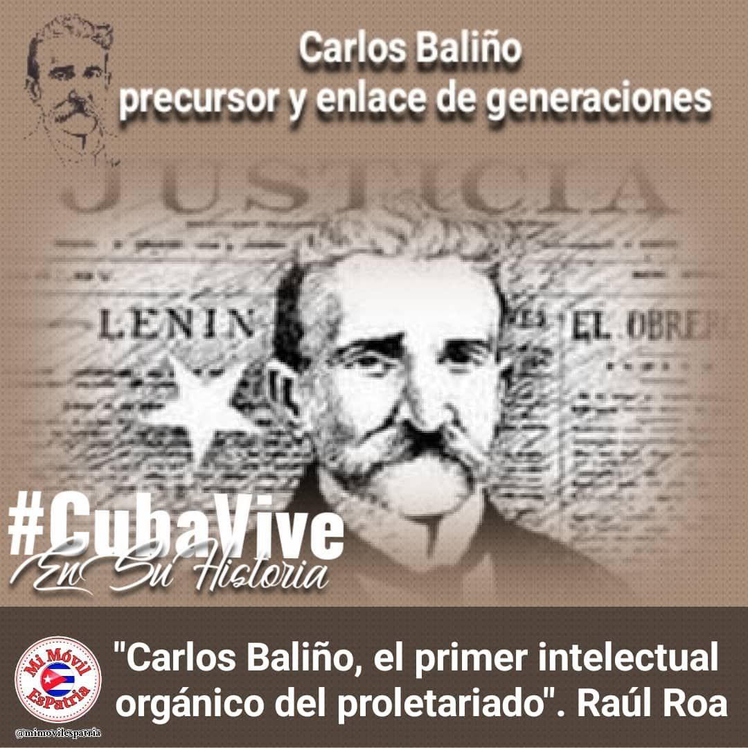 mimovilespatria's tweet photo. Hoy en la Historia pero del año 1848, nace Carlos Baliño, un Roble que se levanta desde el pensamiento y la acción; líder obrero, fundador del Primer Partido Comunista de Cuba, junto con Mella.
#CubaViveEnSuHistoria
#MiMóvilEsPatria https://t.co/8gwftEbB9X
