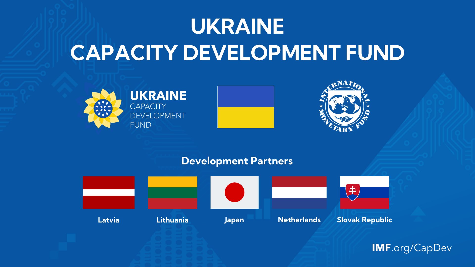 Kristalina Georgieva on X: "Today's launch of the IMF's Ukraine Capacity  Development Fund operations in Kyiv marks a key milestone in multilateral  efforts to support the Ukrainian government's ambitious economic reform  agenda.